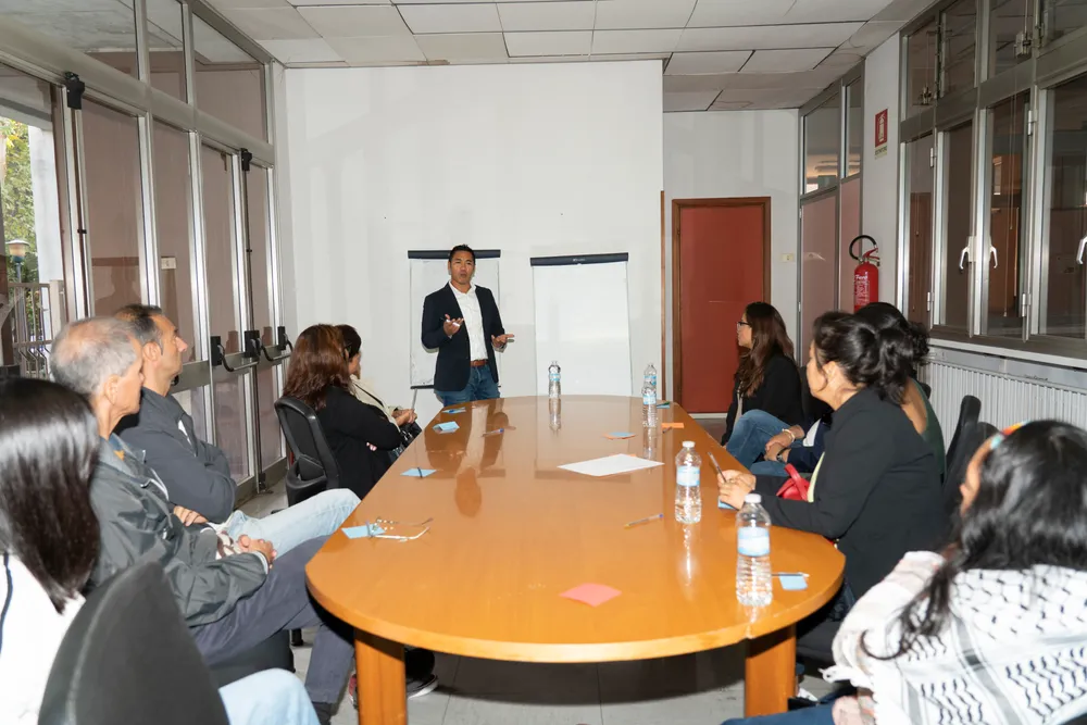 Asistentes en un encuentro de formación de MoneyWorking